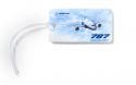 Boeing 787 Dreamliner PVC Luggage Tag