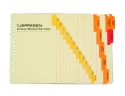 Jeppesen Index Tabs - Alphabetical Tabs