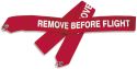 DeGroff Aviation Vinyl "Remove Before Flight" Banner