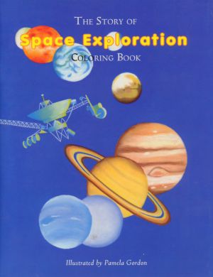 The Story of Space Exploration Coloring Book