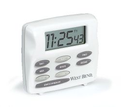 West Bend Triple Digital Timer & Clock