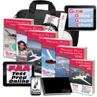 Gleim Deluxe Private Pilot Kit with Online Ground School & Audio Review - 2023
