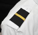 Austin Flight Check Pilot Epaulets - One Bar - Flight Student