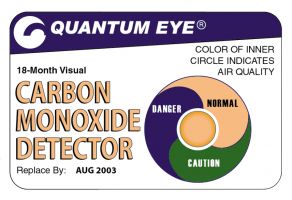 Quantum Eye 18-Month Passive Carbon Monoxide (CO) Detector