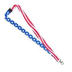 Lucky Line Patriotic Lanyard