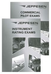 Jeppesen Instrument|Commercial Exam Booklet Combo