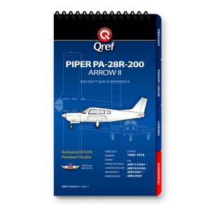 Qref Checklist - Book Version - Piper Arrow II PA-28R-200