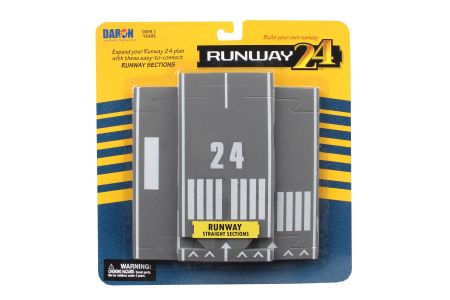 Daron Runway 24 - Straight Runway - Package of Three