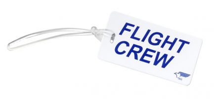 American Aviator Luggage Crew Tag with Contact Card