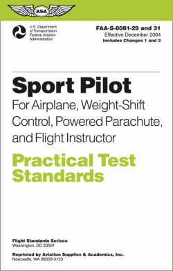 ASA Sport Pilot|Sport Instructor Practical Test Standards