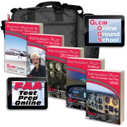 Gleim Deluxe Instrument Pilot Kit with Online Ground School - 2023