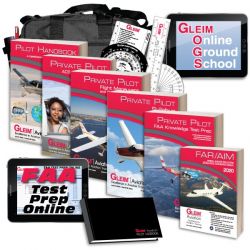 Gleim Deluxe Private Pilot Kit with Online Ground School - 2023